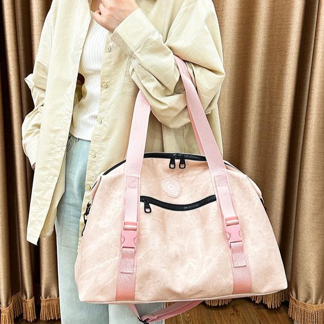 Smudge Style Fashionable Simple Travel Bag Dry and Wet Separation Trendy Fitness Yoga Bag Can Be Used To Pull Rod