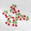Stainless Steel Women's Stainless Steel Fruit Pendant Strawberry Watermelon Banana Pendants Women Zircon DIY Charms Accessories