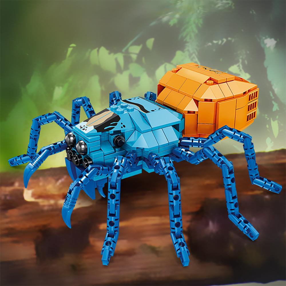 MOC Bionic Animal Figures Centipede Scorpion Spider Trilobites Building Blocks Model Set Educational Learning Toy for Kids