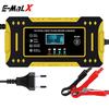 12V 6A Smart Pulse Charger for Lead-Acid Motorcycle and Car Batteries
