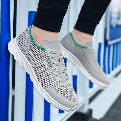 Bardzo duży rozmiar nowe ultralekkie przewiewne buty z siateczki na co dzień moda buty sportowe męskie buty buty do biegania na świeżym powietrzu modne buty