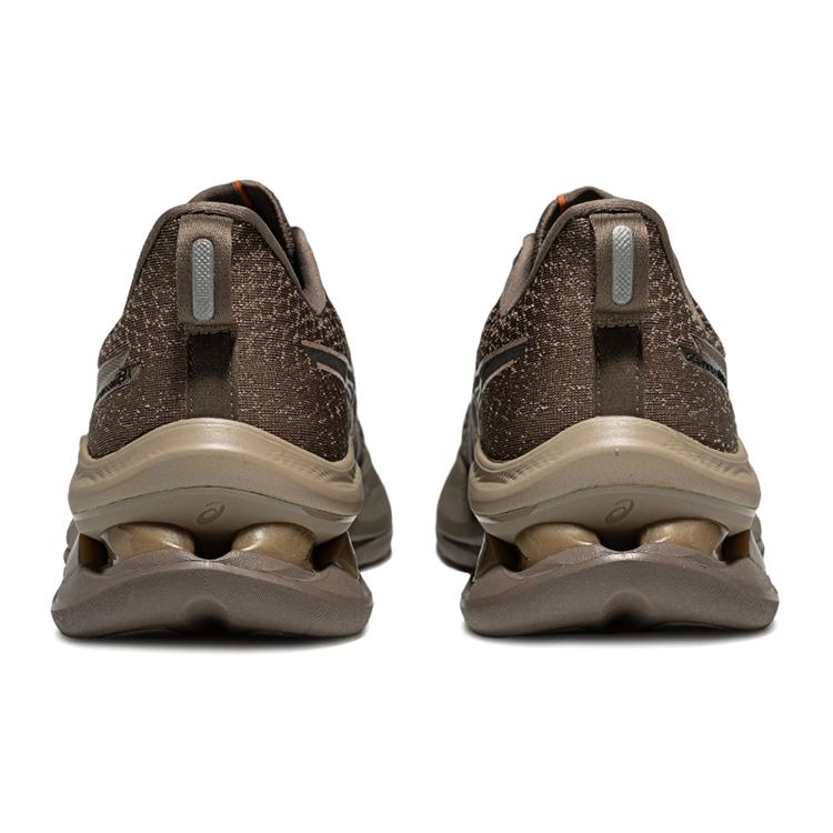 Asics Gel-Kinsei Max Wygodne Wszechstronne Sportowe Trwałe Amortyzujące Buty do Biegania Niskie Męskie buty do biegania Brązowe 1011C204-250