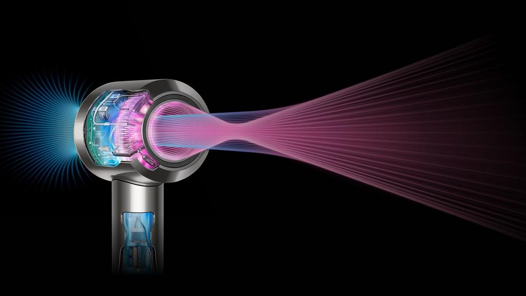 Dyson Supersonic Travel Hair Dryer Pastel Pink 1220W 1 Pc