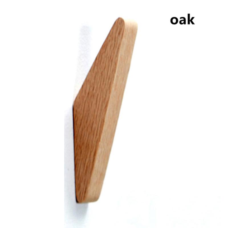 

Вешалка для одежды из натурального дерева, настенный крючок для пальто, декоративный держатель для ключей, вешалка для хранения сумок и шляп, вешалка для ванной комнаты 14.2X3X2cm