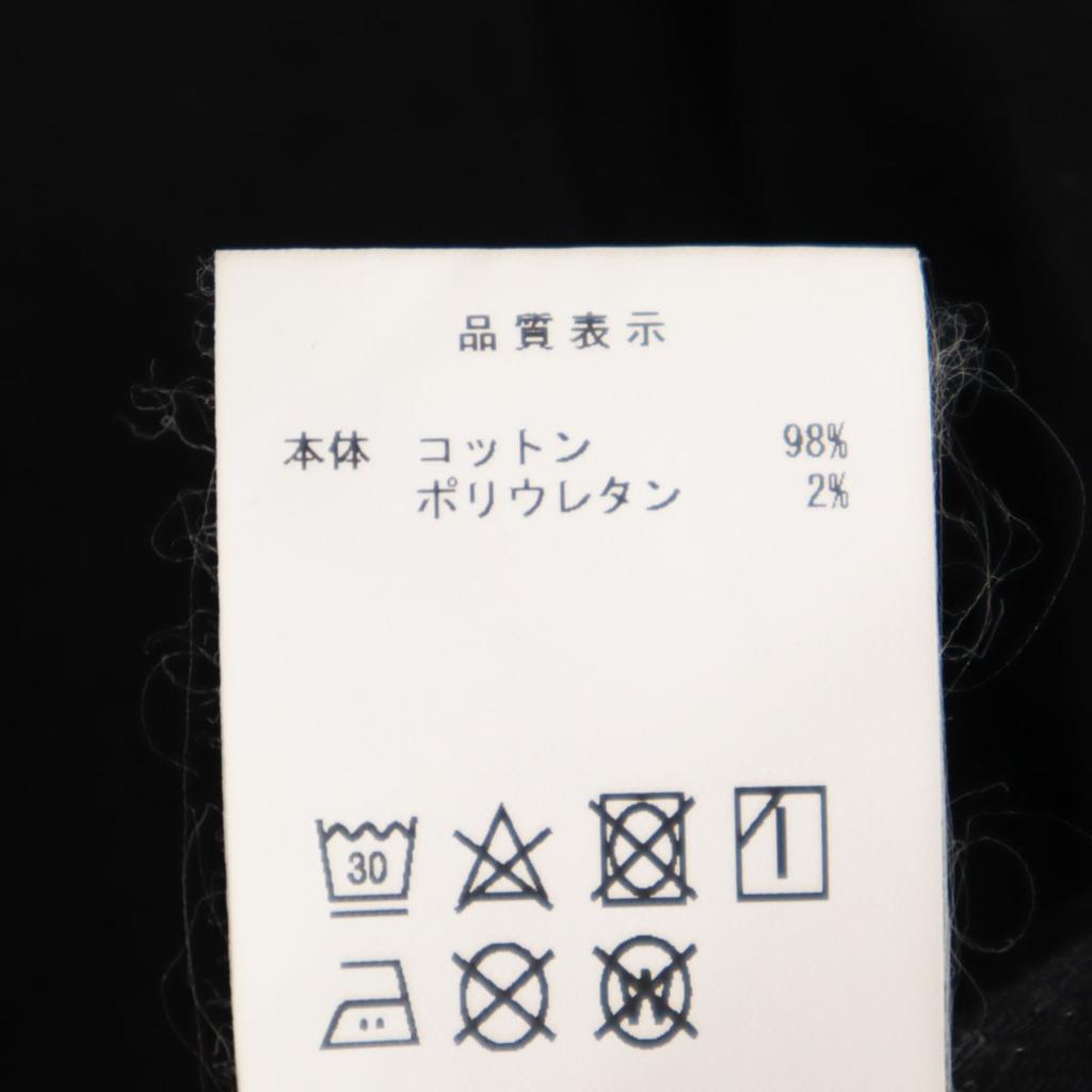 DESCENDANT Made In Japan Narrow Slim Pants 2 Black Men's Used