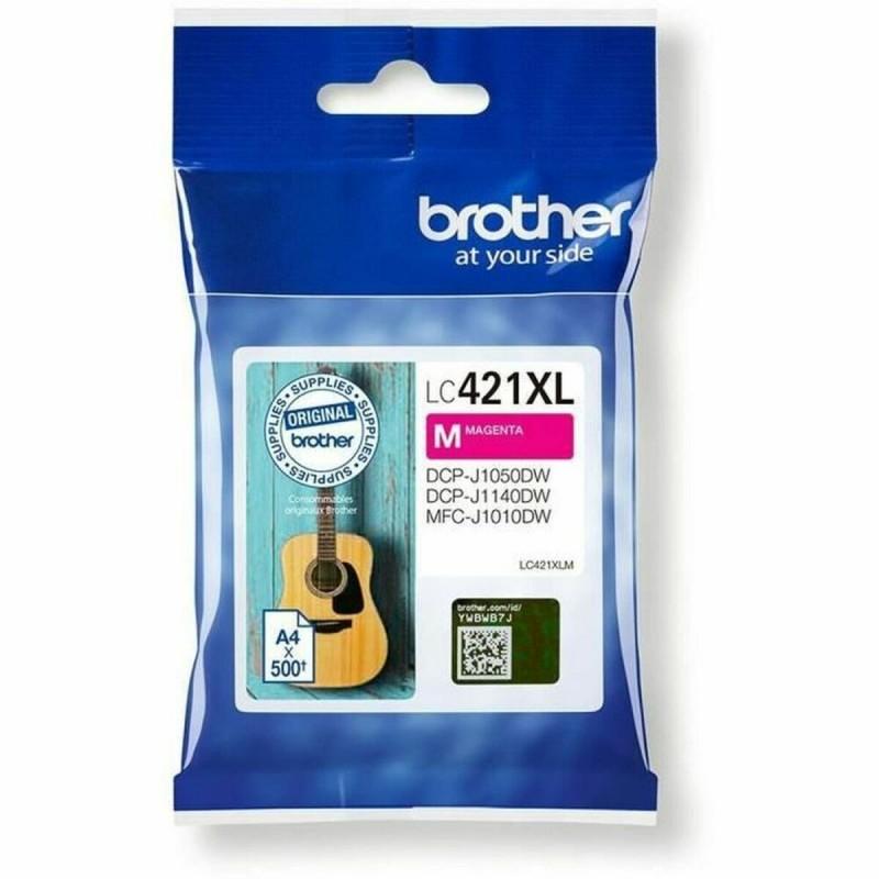 Brother-Cartucho de Tinta Original Brother LC-421XLM Magenta