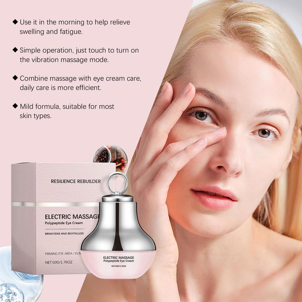 Electric Firming Eye Cream Lifting and Surfacing Eye Skin Moisturizing Elasticity Electric Eye Massage Cream