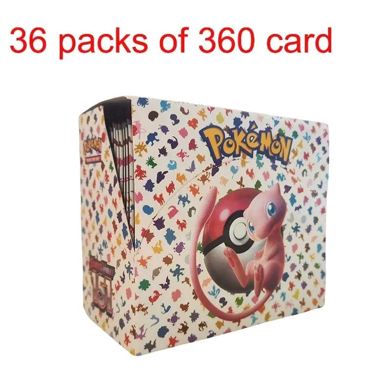 Niet-giftig Nieuw 360 Pokmon Scarlet Violet Zwarte Draak Witte Draak Kaart Pokmon Booster Zwaard Schild Serie Huisdier Elf Flash Kaart