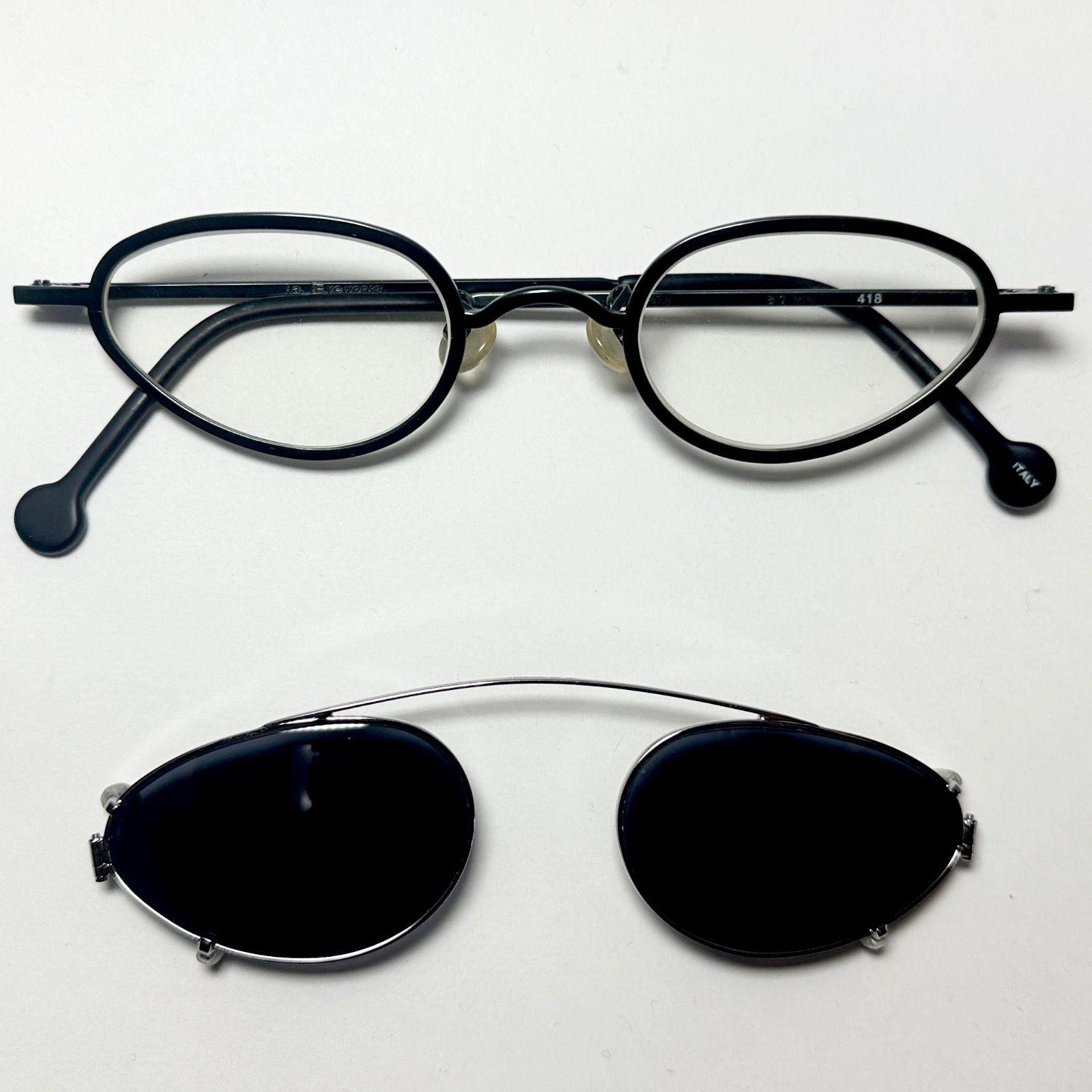 Used Vintage / Unused] 1990s L.A. Eyeworks Italian Glasses US Brand Glasses Sunglasses / Vintage