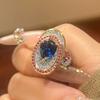 Jewelry Ring Jewelry Color Treasure Red Corundum Premium Light Luxury Ladies Goods