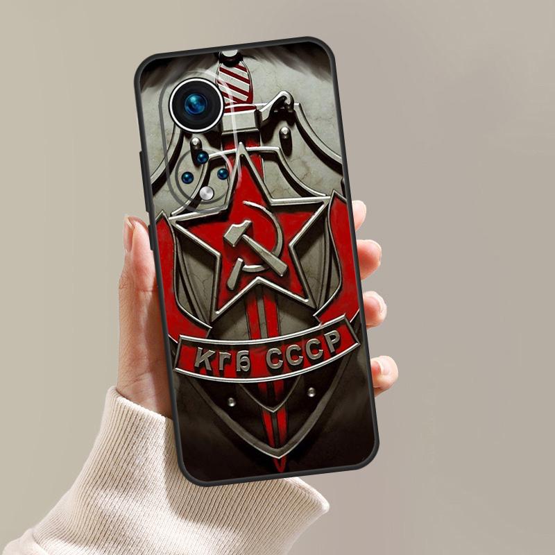 

CCCP Soviet Union Russia Case Cover For Honor X8a X9a X7a X6a X7 X8 X9 50 70 90 Lite Honor 8X 9X Magic 5 Lite Pro Honor 90 Lite