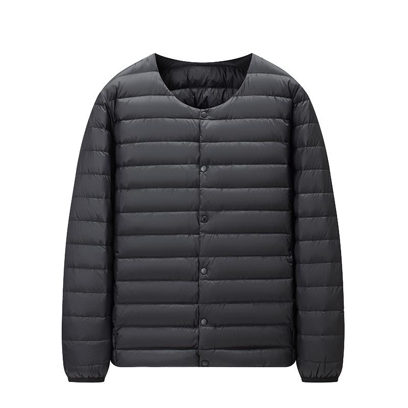 Winter Men's Light Down Jackets Wear One or Two Classic Fashion V-neck Versatile Down Jackets Men's Jackets