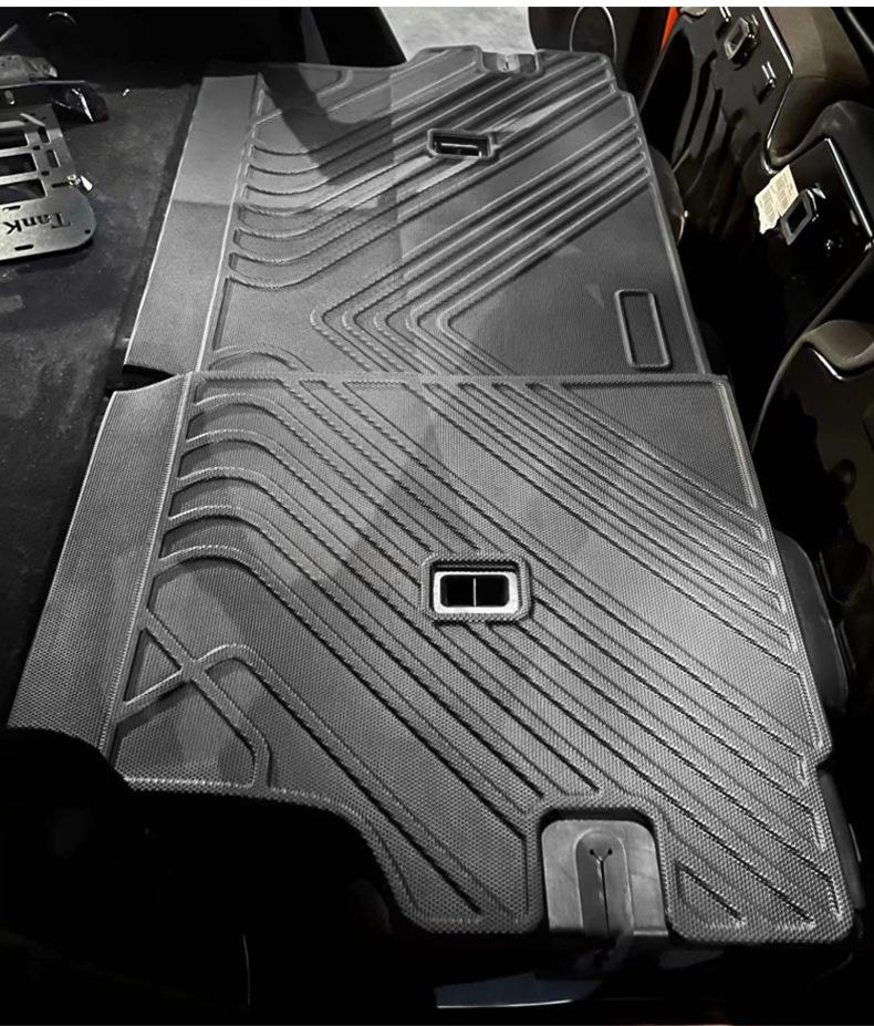 2021 Tank 300 Trunk and Backrest TPE Protection Mat Set