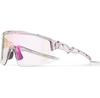 Rockbros Photochromic Clear-Purple Cycling Glasses with Lenses