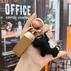Portachiavi in Pelle con Ciondolo Pony Cartone Animato: Braccialetto della Ricchezza Immediata per Coppie, Accessorio per Auto e Borsa