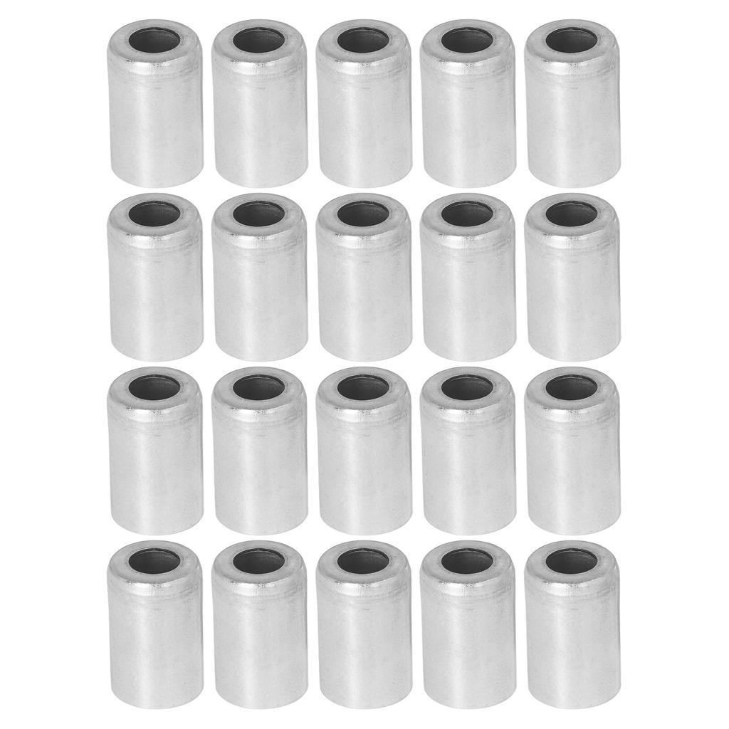20PCS Air Conditioning Hose Aluminum Cover Strong Strength Air Conditioning Joint Cover for Car