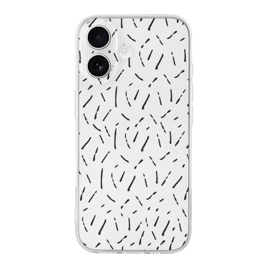 1 Pack For iPhone 17 Series TPU Phone Case Clear Glossy Shockproof Design, Daily Protection