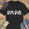 Papa Outdoor T Shirt Hiking with Mountain Motif Amp Nature Design for Dads and Adventure Fans V