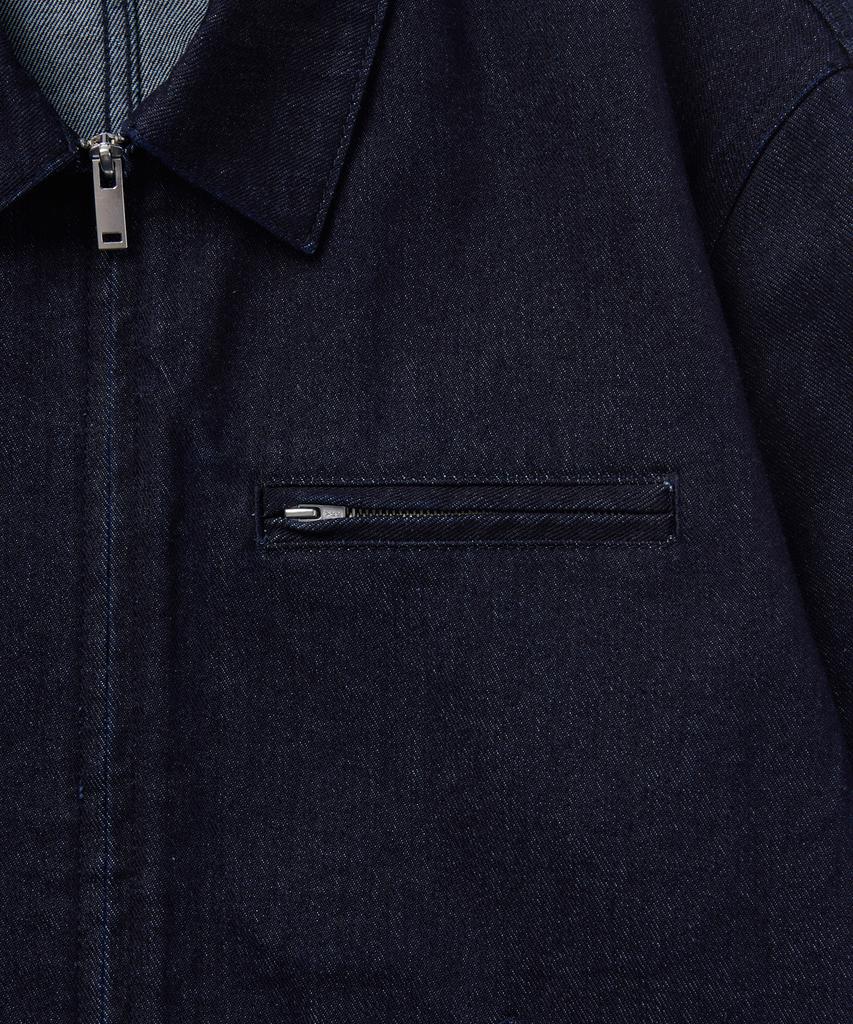 Musinsa Standard Denim Work Jacket [Deep Indigo]