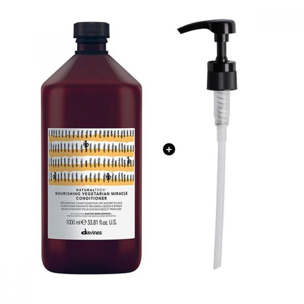 Davines Nourishing Vegetarian Miracle Conditioner 1000ml Single option