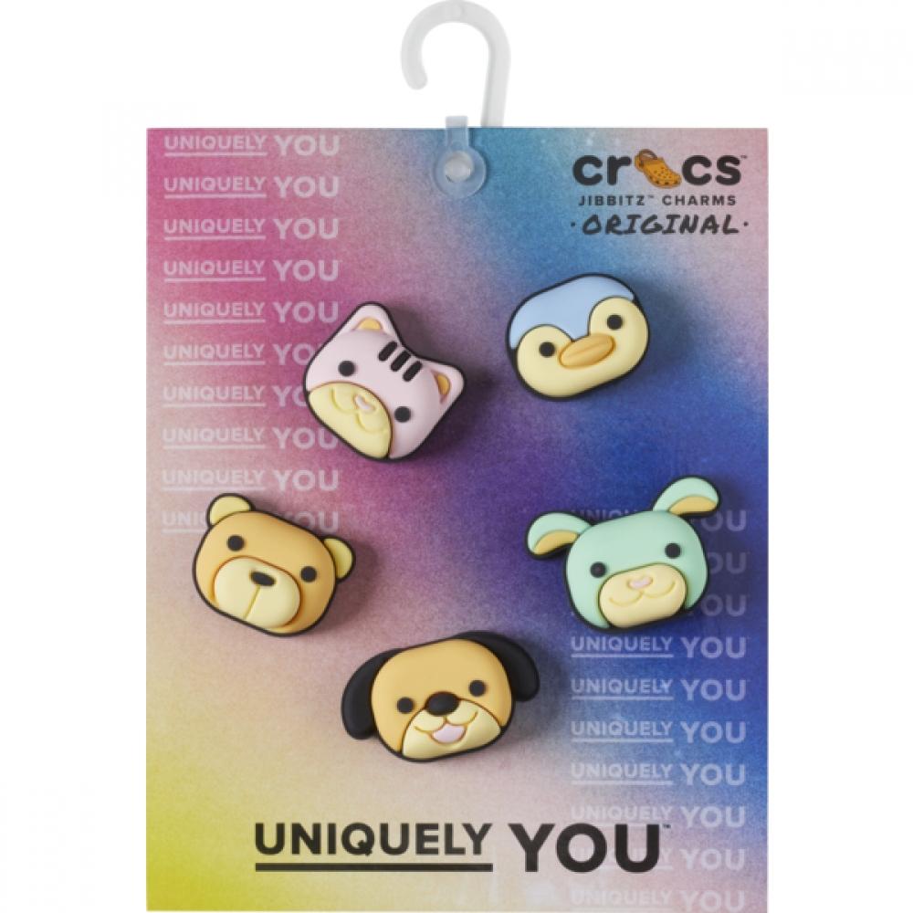 

Crocs 3d Animal Friends Set Of 5 10012197 FREE