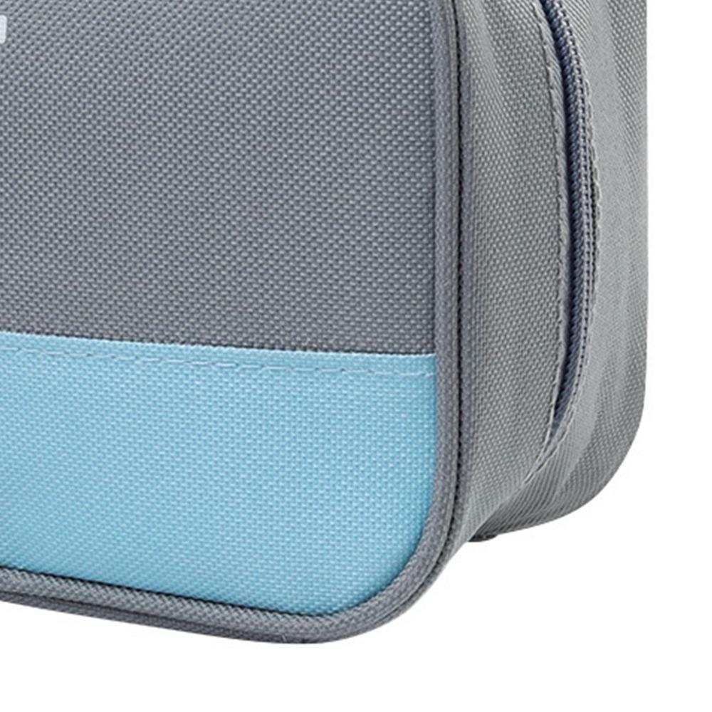 Large Capacity Medicine Pouch Zipper Handle Medicine Organizer First Aid Bag Travel Home