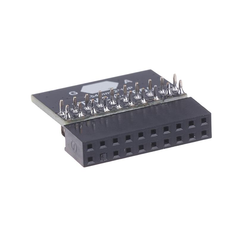 TPM 2.0 Security Module, LPC 20-Pin Encrypted Board Card for ASUS Gigabyte Motherboard, Compatible with Windows 11