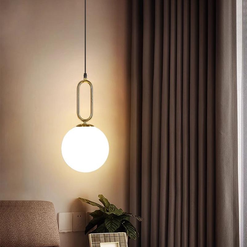 Nordic Minimalist Pendant Light for Bar Counter and Bedside - Modern LED Lighting