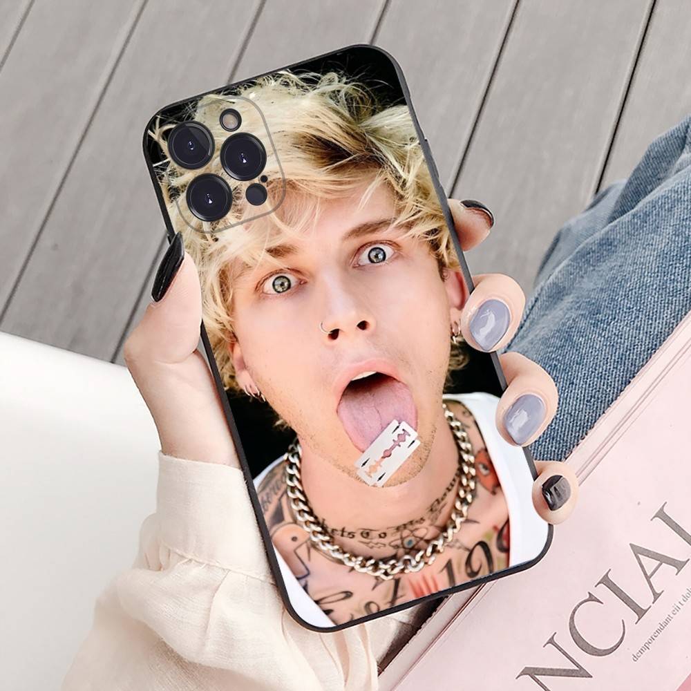 MGK M-Machine Gun Kelly Phone Case For IPhone 16 15 8 7 6 6S Plus X SE XR XS 14 11 12 13 Mini Pro Max Mobile Case