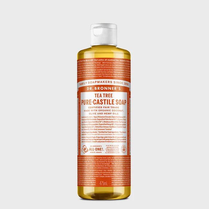 [Face & Body Cleanser]_Tea Tree Pure Castile Soap 475ml