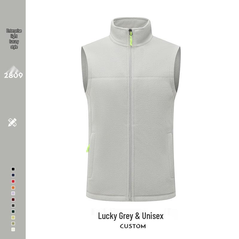 Custom Logo Multi-Pocket Durable Vest for Supermarket, Decoration, and Volunteer Workwear