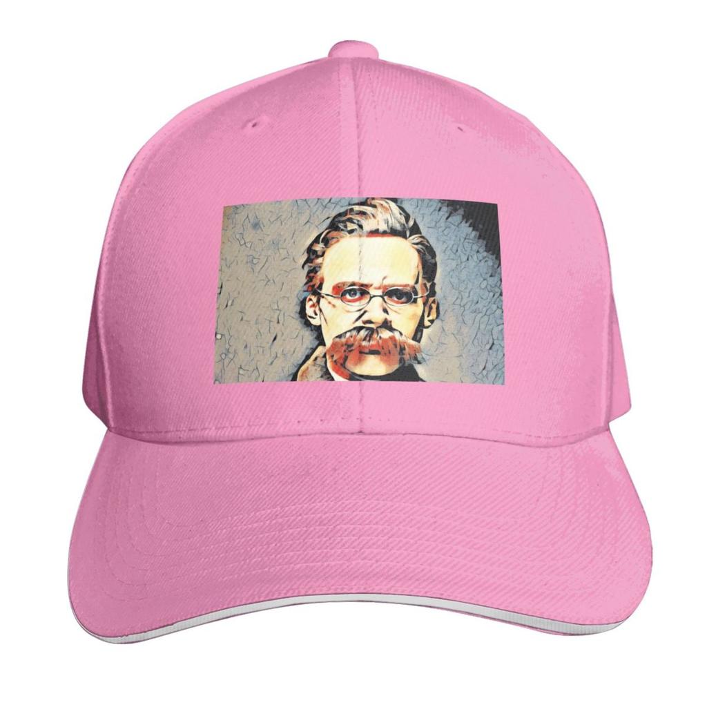 Portrait of Friedrich Nietzsche Baseball Cap Derby Hat Hat Unisex Hat Unisex For The Sun Luxury Unisex Unisex Golf Wear Womens