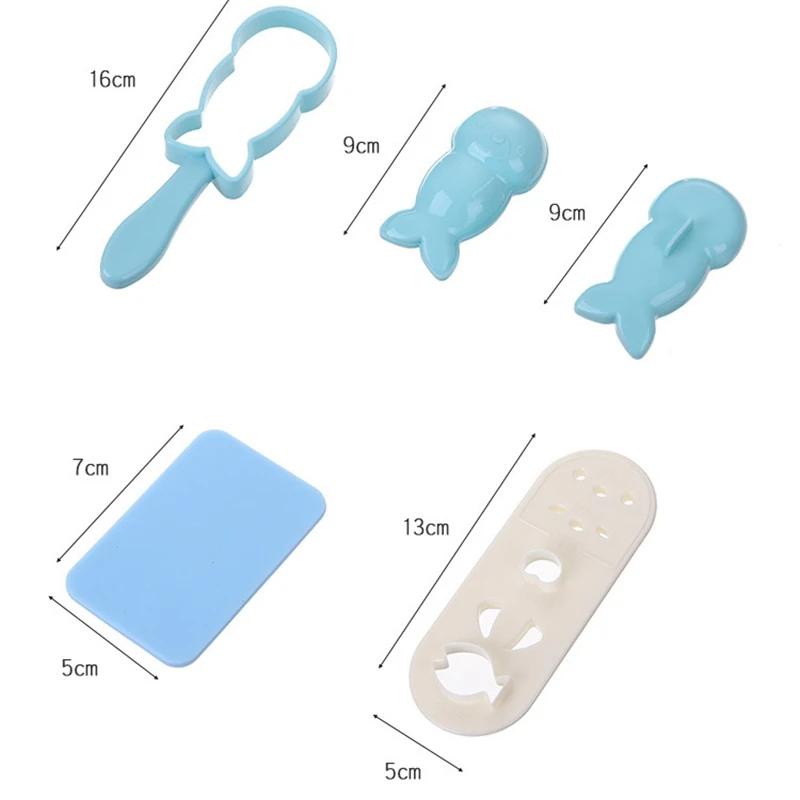 DIY Seal Style Rice Vegetable Roll Mold Commercial Sushi Mold Rice Bento Cutes Seal Shaped Rice Ball Mold Practical Baking Tools