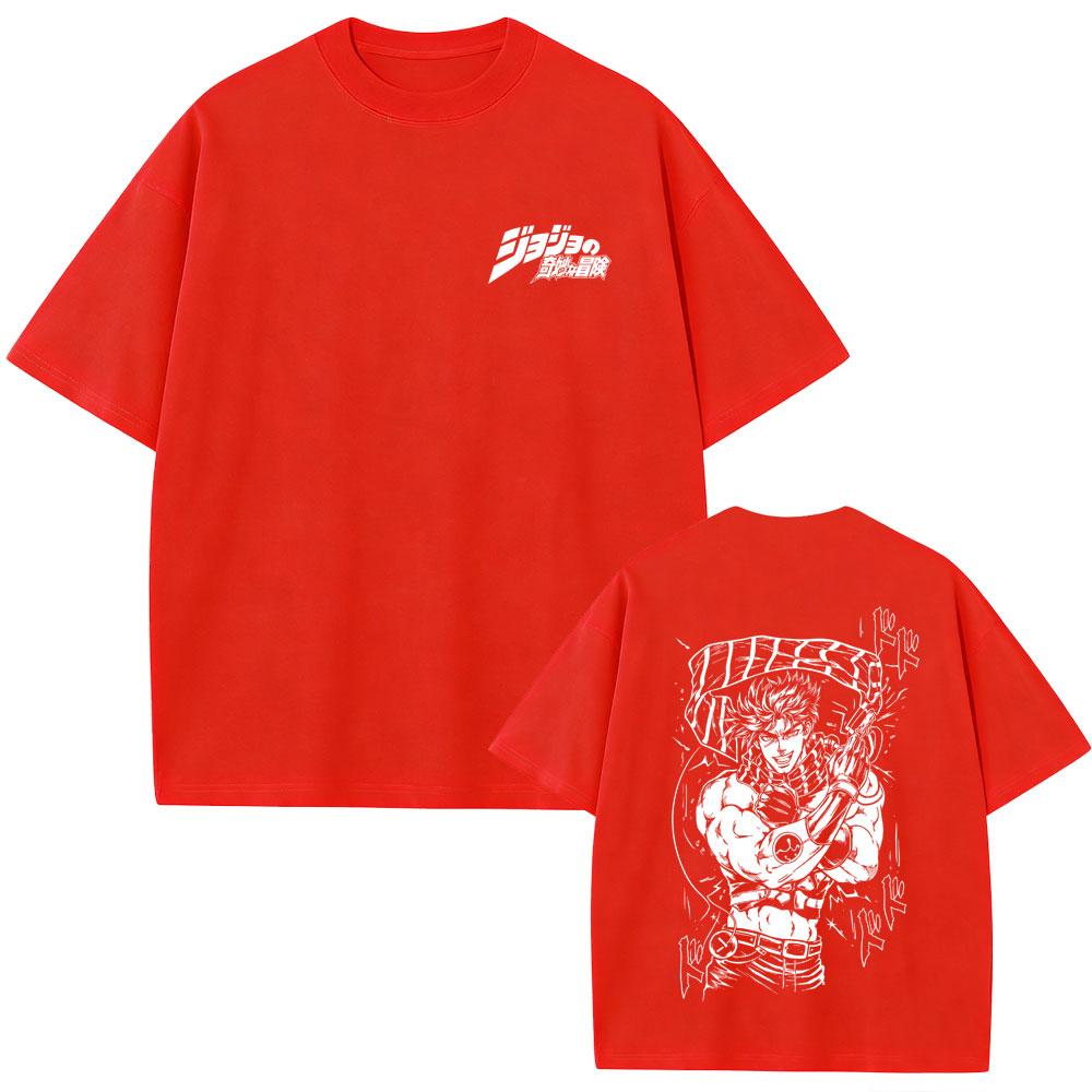 

Anime JoJos Bizarre Adventure Jotaro Kujo Graphic Tshirt Unisex Women Unisexga Fashion Vintage T Shirts Oversized Streetwear Unisex S