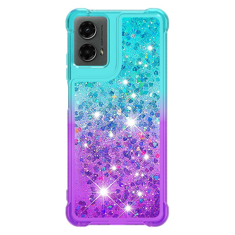 

Для Motorola Moto G 5G 2024 Чехол Glitter Quicksand Dynamic Liquid Чехол для Funda Motorola Moto G 5G 2024 Чехол для телефона Etui for Moto G 5G 2024