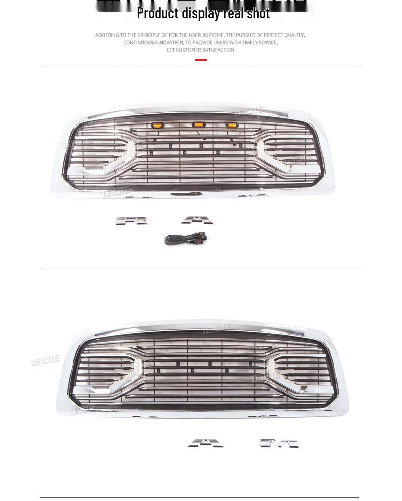 Dodge RAM 1500 Grille (09-13) - Honeycomb Martin Electroplated Style