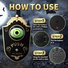 Halloween Decoration One-eyed Doorbell Glowing Eyeball Horror Sound Secret Room Prank Props Halloween Party Home Decorations