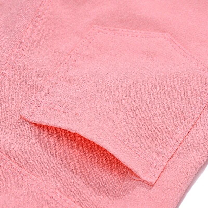 Pantaloni per bambini primavera e autunno jeans elasticizzati per neonati pantaloni con piedini jeans per bambini piccoli