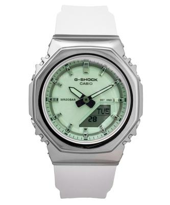 G-Shock Analog Digital Green Dial Resin Strap Quartz GM-S2110SR-7A 200M Women's Watch
