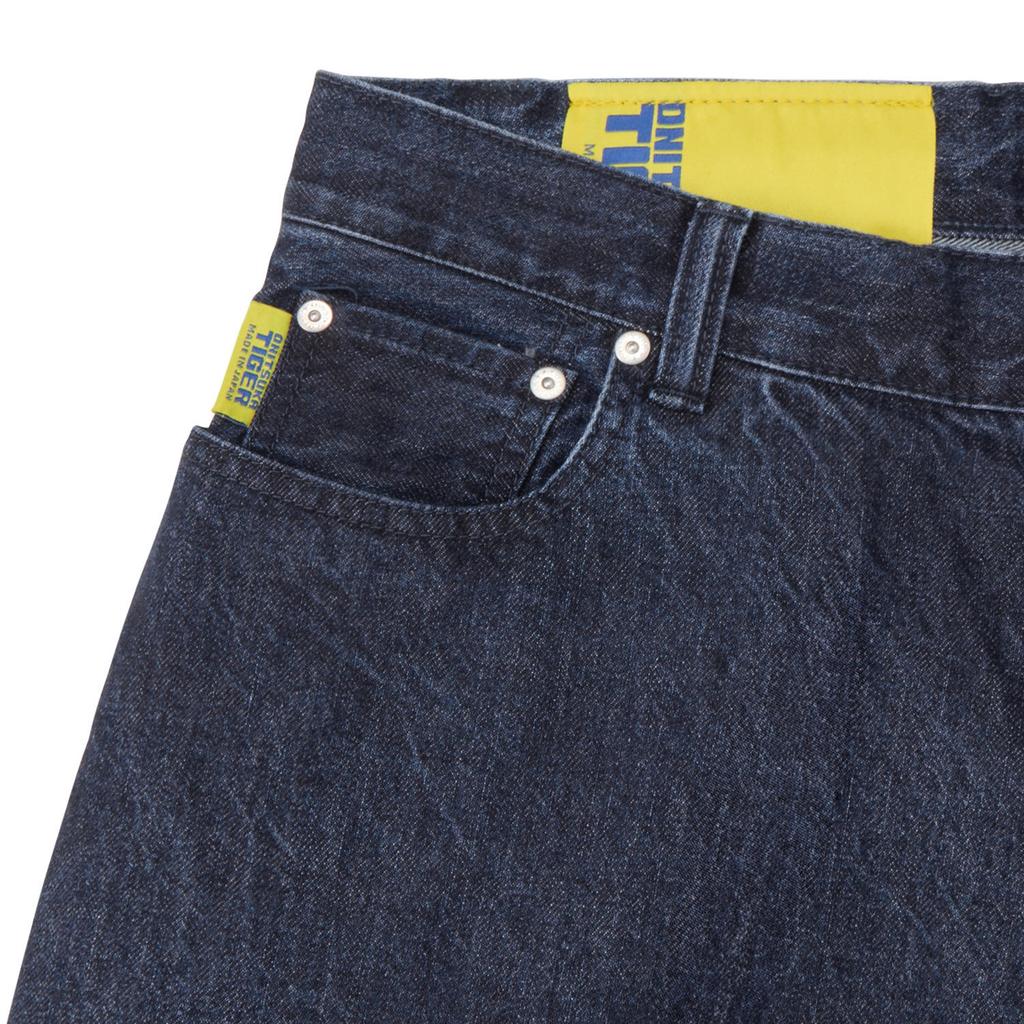 ONITSUKA TIGER SS26 Denivita Series Baggy Denim Pants Men Bottoms Blue 2181B137-401