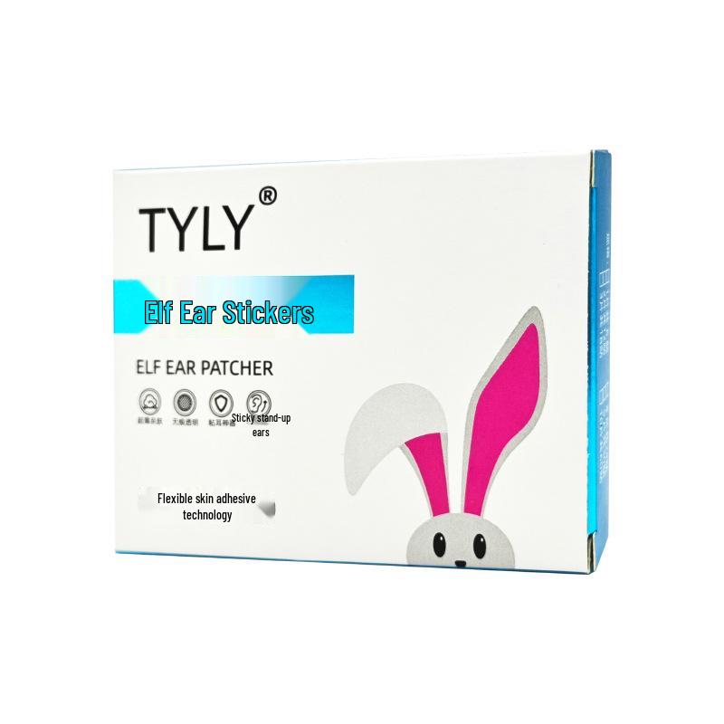Elf Dragon Bone Ear Shaping Stickers: Waterproof, Non-Allergenic, Invisible Ear Support Device for Slimming and Strong Support 6 pieces