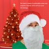 Beard Mouth Cover Christmas Decorative Mouth Guard Cotton Polyester Cosplay Beard Ornament