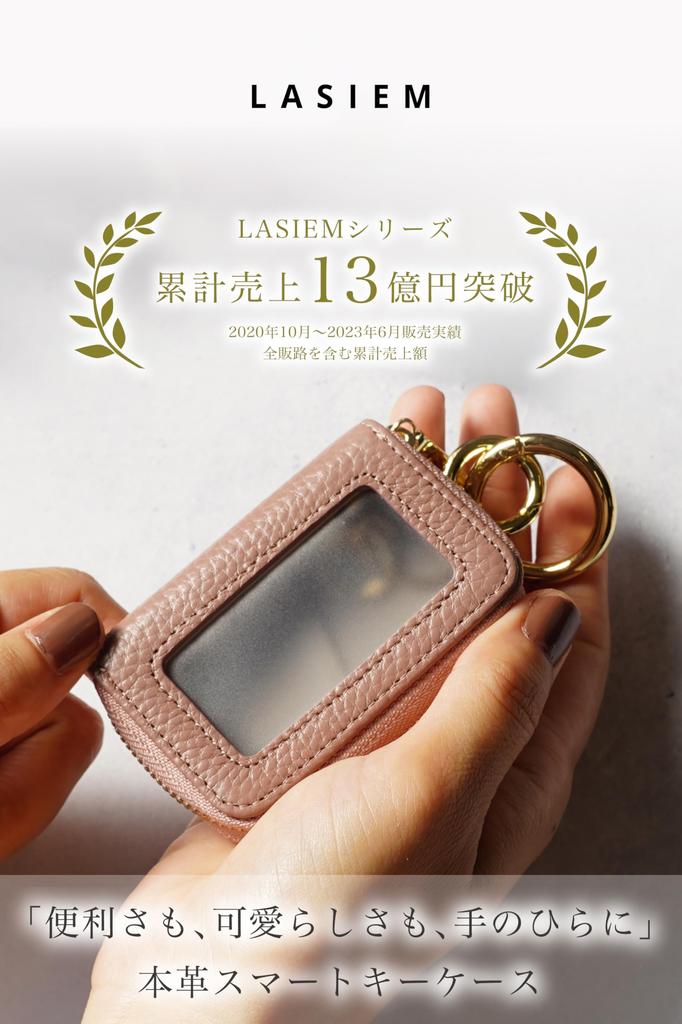 LASIEM Smart Key Case for Genuine Leather with 2 Key While Keys Are Smart Key Clear Car House Smart Key Case Green x White Women, Window, Storage,