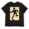 Laufender Stickman Onizuka T-Shirt Valentinstag Kleidung Oversize T-Shirts Mann Kleidung blue archive T-Shirts für Männer Packung