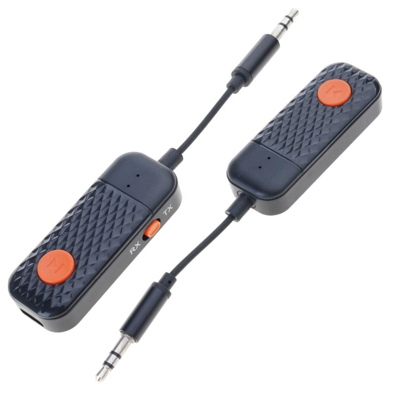 Portable Bluetooth-compatible 5.4 Audios Adapter for TV PC Home Speakers with High Fidelitys Sound and LED Indicators