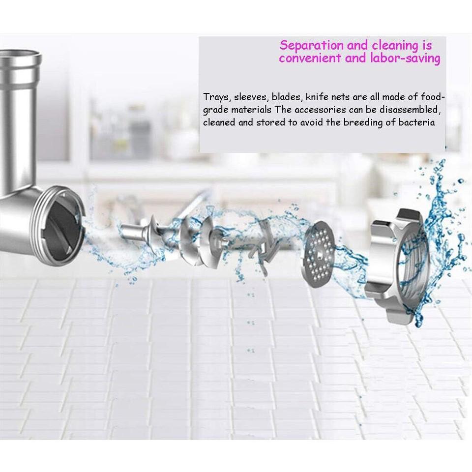 Mașină de tocat carne electrică 220V Umplător de cârnați Răzătoare Mașină de cârnați detașabilă