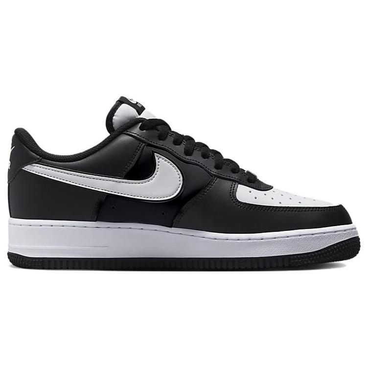 Nike Air Force 1 Slip Resistant, Abrasion Resistant, Quick Dry Low Top Skateboard Shoes Unisex Black White DV0788-001(Team181-)