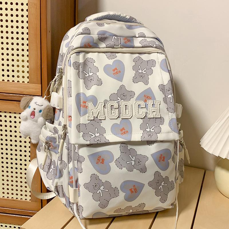 Children Elementary School Girls Junior High School Students Love Backpack High School Students College Students Backpack