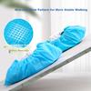 Disposable Shoe Covers, Non-Woven Fabric, 100 Pieces, for Computer Room And Home Use, Dust-Proof, Breathable, Indoor Foot Covers, Thickened, Non-Slip