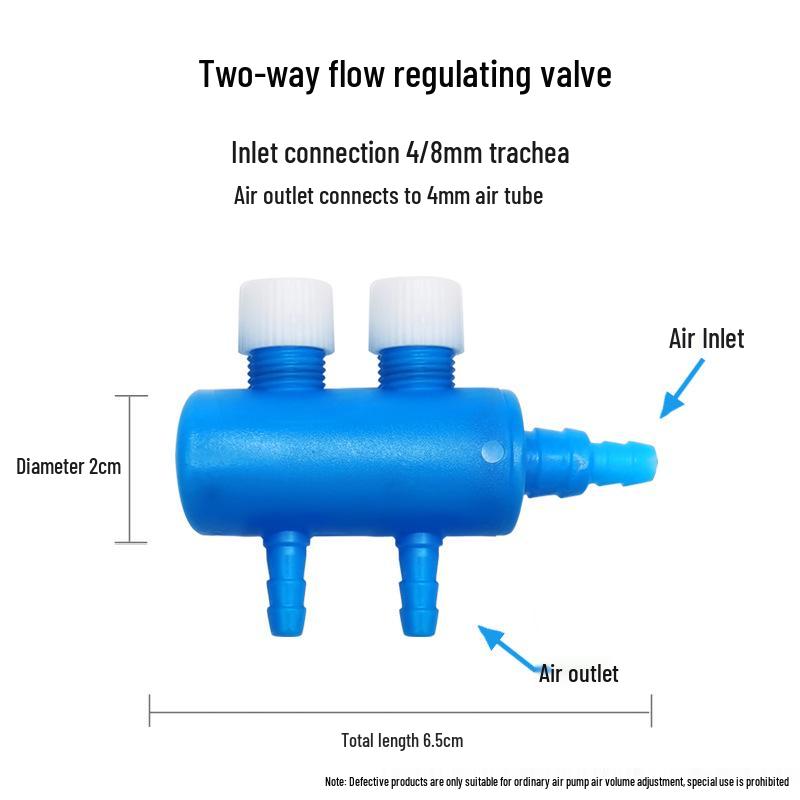 

Аквариумный воздушный насос Разветвитель потока и соединитель с регулировочным клапаном